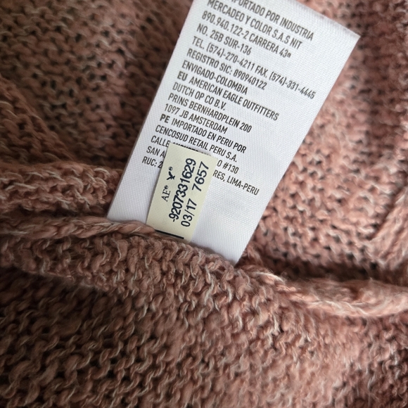 American Eagle Outfitters Light Pink Knit Tank Top Small - Picture 5 of 5